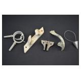 LOT-Boat Hardware, Oarlocks Lead Sinkers