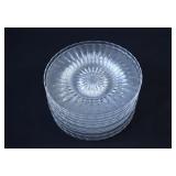 12 Heisey RIDGE & STAR Bread & Butter Plates