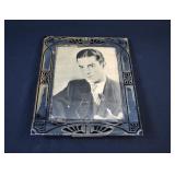 Art Deco Framed Photo of LATIN LOVER Ramon Novarro