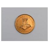 1969 Krew of Rex Marti Gras Doubloon
