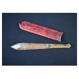 Antique African Maasai Warrior SEME Short Sword