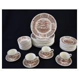 49 pc Alfred Meakin FAIRWINDS Dinnerware