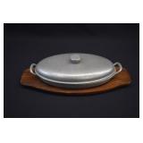 Wilton Armetale Pewter Plough Tavern Casserole