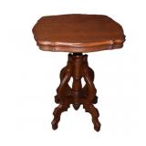 Vintage PARK Solid Cherry Wood Parlor Table
