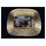 Turkish Deger Katan Deiyler Golden Plate