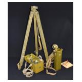 East German PAB-2 Periscope Aiming Circle & Tripod