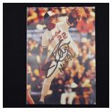 Autographed Baltimore Orioles JIM PALMER Post Card
