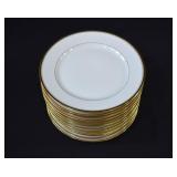12 RAYNARDS & CO Limoges France Dessert Plates
