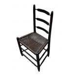 Antique SHAKER Ladderback Rush Seat Chair