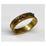 Antique Etruscan Revival Hinged Bracelet