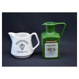 2 Whiskey Advertising Bar Pub Jugs
