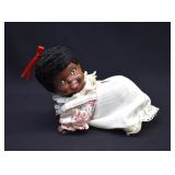 Vintage Black Americana Chalkware Baby Doll