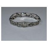 Art Deco Rhinestone Bracelet