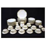 73-pc Haviland Limoges CLOVERLEAF Porcelain