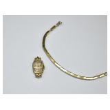 14kt Gold Filled Elgin Watch/12kt Gold Filled Band