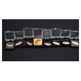 Collection of  8 Coca Cola Safe Driver Pins