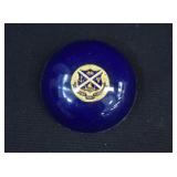 Vintage DUNOON Grammar School Scotland Paperweight