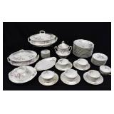 51-pc F. Honori & Co PARIS Porcelain Dinnerware