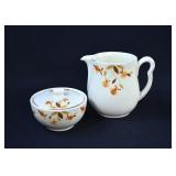3 pc HALL JEWEL TEA AUTUMN LEAF