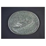 Japanese High Speed Ferry Service Cast Iron Plaque