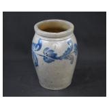 HC Smith Alexandria VA Cobalt 1 Gal Salt Glaze Jar