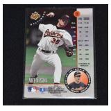 Balt. Orioles MIKE MUSSINA Autograph Baseball Card