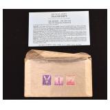 Set of 3 WWII FOR DEFENSE Postage Stamps