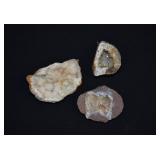 3 Geode Specimens