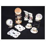 LOT GROUP- Vintage Miniature Cup & Saucers +