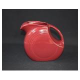 Homer Laughlin Fiestaware CINNABAR Disk Pitcher
