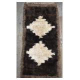 Turkish Anatolian Tulu Shaggy High Pile Wool Rug