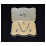 Phyllis Original Sterling Silver & Rhinestone Set