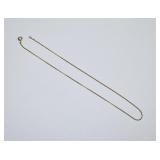 14kt Gold 15 ï¿½" Chain Necklace