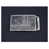 USS CHARLES W MORGAN Springfield Belt Buckle