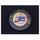BOBBY HULL Autographed Winnipeg Jets Hockey Puck