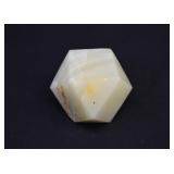Banded Onyx Tetradecahedron Paperweight