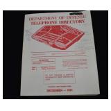 1991 Dept of Defense PENTAGON Telephone Directory