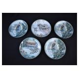 5 Imperial Jingdezhan SUMMER PALACE Plates