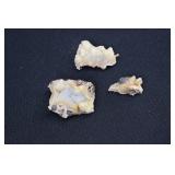 Botryoidal Chalcedony Quartz Geode Fragments