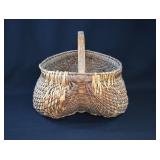 Antique Buttocks or Melon Basket