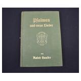 1927 PSALMEN UND NEUE LIEDER (German Psalms)