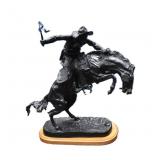 22' FREDERIC REMINGTON 'BRONCO BUSTER' Bronze