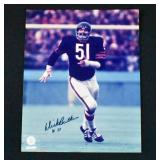 DICK BUTKUS Autographed Football Photo w/ COA