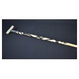 Antique Folk Art Carved Walking Stick Cane