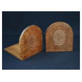 University Kazi Nazrul West Bengal Wooden Bookends
