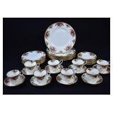 40-pc Royal Albert OLD COUNTRY ROSE