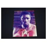 THOMAS HITMAN HEARNS Autographed Boxing Photograph
