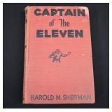 1933 1st Ed  Harold Sherman CAPTAIN OF THE ELEVEN