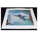 CF-16 Canadian Forces Aviation Fighter Jet Print