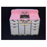 1950's Marx Toy PRETTY MAID Metal Sink